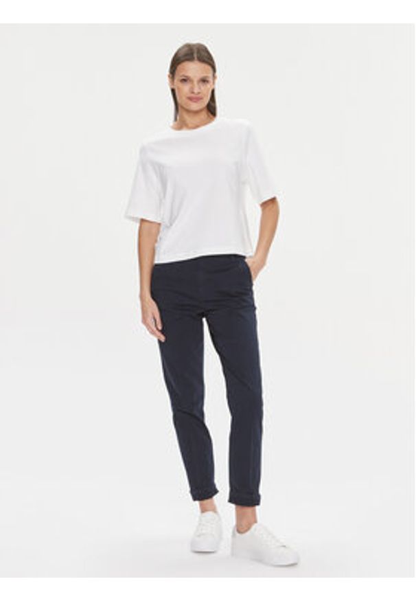 United Colors of Benetton - United Colors Of Benetton T-Shirt 3BL0E17G5 Biały Boxy Fit. Kolor: biały. Materiał: bawełna