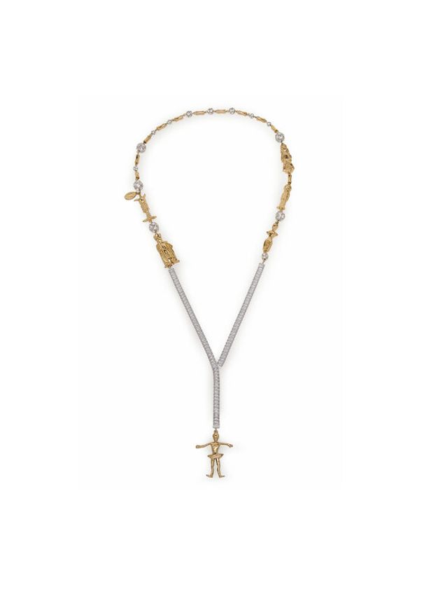 Weekend Max Mara Naszyjnik 2615751124650 Złoty. Materiał: metalowe. Kolor: złoty