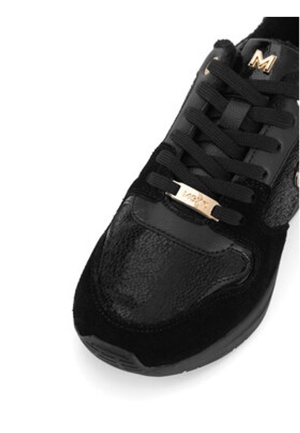 MEXX Sneakersy MI001009043W-02 Czarny. Kolor: czarny. Materiał: skóra