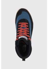 The North Face - Buty. Nosek buta: okrągły. Zapięcie: sznurówki. Kolor: niebieski. Materiał: guma. Szerokość cholewki: normalna #4