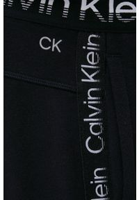 Calvin Klein Performance spodnie dresowe Active Icon męskie kolor czarny z nadrukiem. Kolor: czarny. Materiał: dresówka. Wzór: nadruk