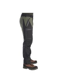 SOLOGNAC - Spodnie outdoor Solognac 900 wytrzymałe i oddychające. Kolor: zielony, brązowy, wielokolorowy. Materiał: tkanina, elastan. Sport: outdoor