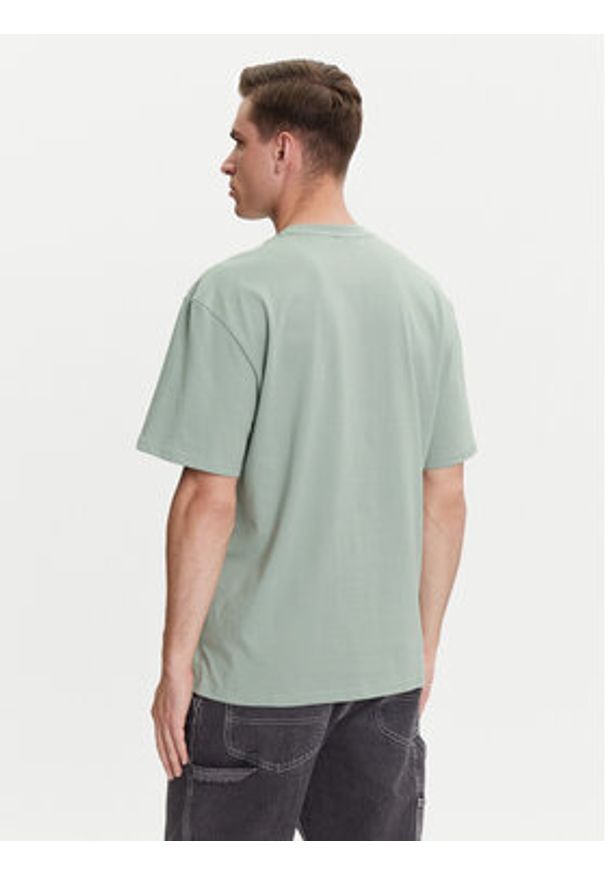 Karl Kani T-Shirt Small Signature Essential PD00008142 Zielony Relaxed Fit. Kolor: zielony. Materiał: bawełna
