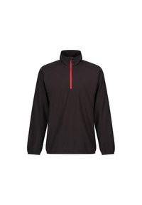 Regatta - Męski Polar Navigate Half Zip Fleece. Kolor: czarny, czerwony, wielokolorowy. Materiał: polar. Sezon: zima. Sport: turystyka piesza
