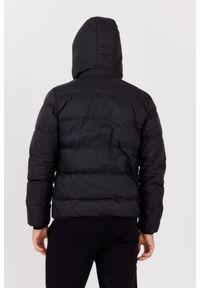 La Martina - LA MARTINA MAN Czarna pikowana męska kurtka Outerwear Basic Nylon, Rozmiar M. Kolor: czarny. Materiał: nylon. Długość rękawa: długi rękaw. Długość: długie. Styl: elegancki #4
