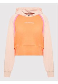 New Balance Bluza WT21501 Pomarańczowy Relaxed Fit. Kolor: pomarańczowy. Materiał: bawełna #3