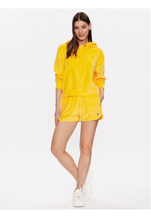 Champion Bluza 116256 Żółty Regular Fit. Kolor: żółty. Materiał: bawełna