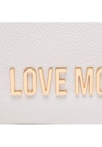 Love Moschino - LOVE MOSCHINO Torebka JC4327PP0GK1010A Biały. Kolor: biały. Materiał: skórzane #5
