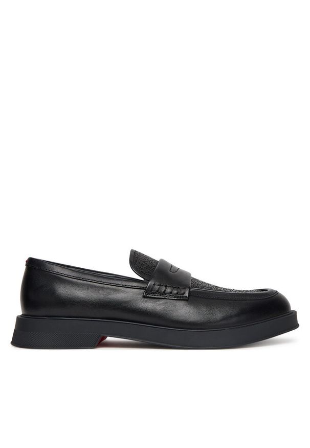 Hugo - Loafersy HUGO. Kolor: czarny