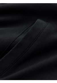 Ombre Clothing - Męskie spodnie dresowe z logotypem – czarne V1 OM-PASK-0167 - XXL. Kolor: czarny. Materiał: dresówka. Wzór: jednolity, nadruk. Styl: elegancki #8