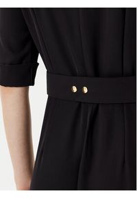 Rinascimento Kombinezon CFC0125323003 Czarny Wide Leg. Kolor: czarny. Materiał: syntetyk
