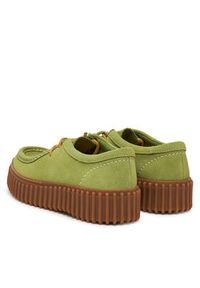 Clarks Półbuty Torhill Bee 26181186 Zielony. Kolor: zielony. Materiał: zamsz, skóra #6
