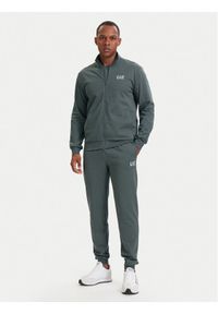 EA7 Emporio Armani Dres 8NPV60 PJVRZ U8085 Szary Regular Fit. Kolor: szary. Materiał: bawełna #1