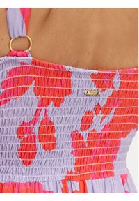 Maaji Sukienka letnia Lamary PT3024CLD001 Fioletowy Regular Fit. Kolor: fioletowy. Materiał: wiskoza. Sezon: lato #4