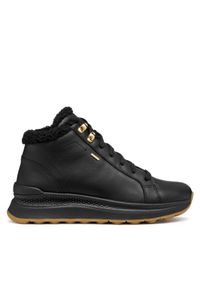 Geox Sneakersy D Spherica Actif X2 D56WPA 00085 C9999 Czarny. Kolor: czarny. Materiał: skóra
