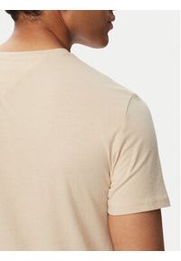 Tommy Jeans T-Shirt Jaspe Htr Tee Ext DM0DM20363 Beżowy Slim Fit. Kolor: beżowy. Materiał: bawełna #3