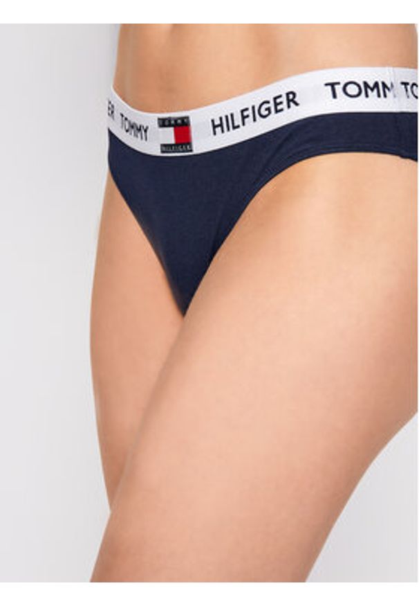 TOMMY HILFIGER - Tommy Hilfiger Figi klasyczne UW0UW02193 Granatowy. Kolor: niebieski. Materiał: bawełna