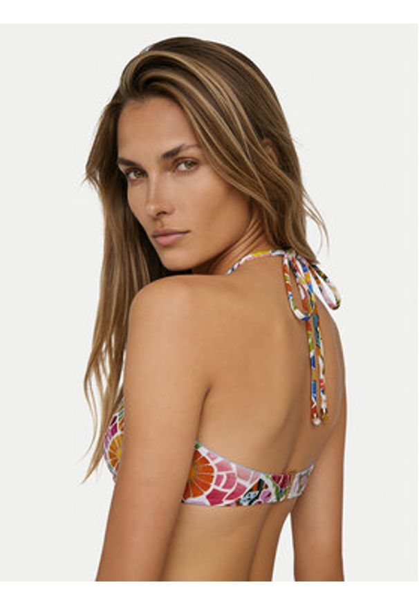 Seafolly Góra od bikini Beach Bohème 30030DD300 Różowy. Kolor: różowy. Materiał: syntetyk