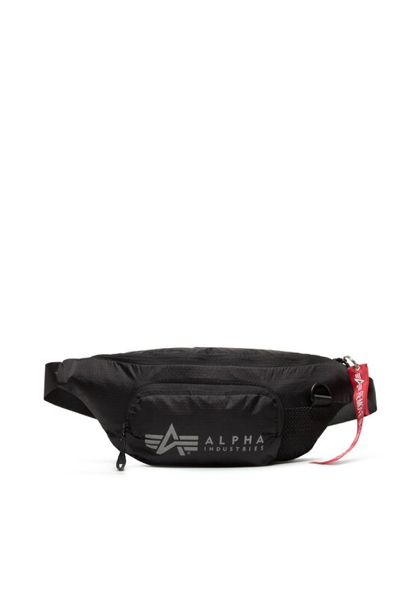 Alpha Industries Saszetka nerka Packable Waist Bag 118917 Czarny. Kolor: czarny. Materiał: materiał