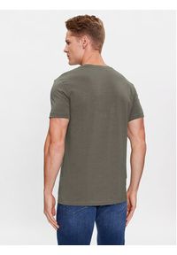 Trussardi Jeans - Trussardi T-Shirt 52T00767 Szary Regular Fit. Kolor: szary. Materiał: bawełna