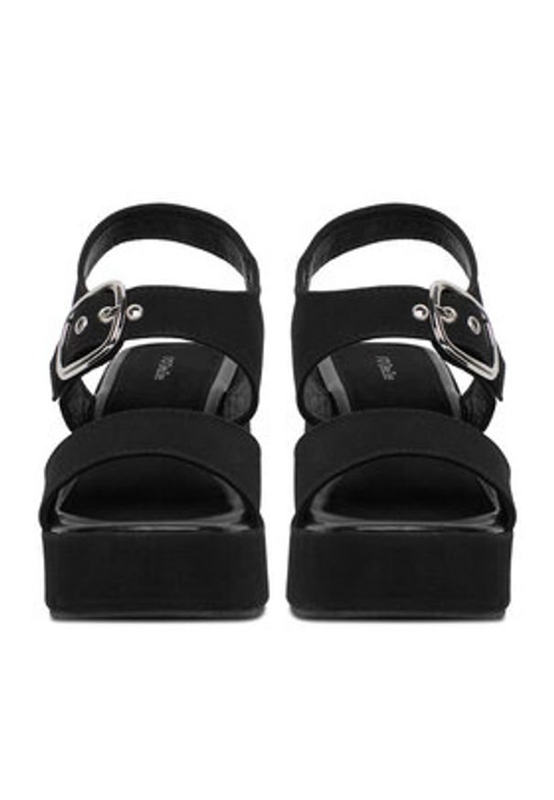 DeeZee Sandały CEO-LB-G9349-A Czarny. Kolor: czarny. Materiał: materiał