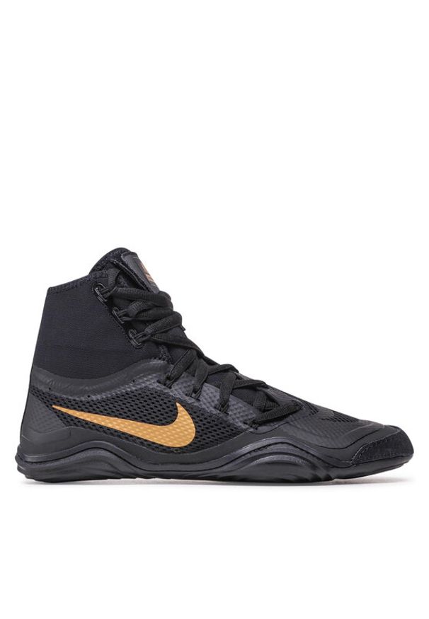 Nike Buty bokserskie Hypersweep 717175 001 Czarny. Kolor: czarny. Materiał: materiał