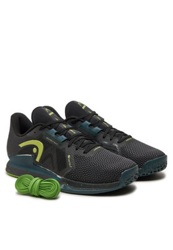Head Buty do tenisa Sprint Pro 3.5 Sf Men 273004 Czarny. Kolor: czarny. Materiał: mesh, materiał. Sport: bieganie, tenis