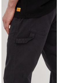 Superdry spodnie bawełniane męskie kolor czarny w fasonie chinos. Kolor: czarny. Materiał: bawełna #4