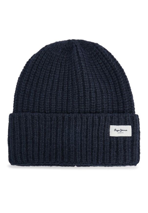 Pepe Jeans Czapka PL040355 Granatowy. Kolor: niebieski. Materiał: poliester