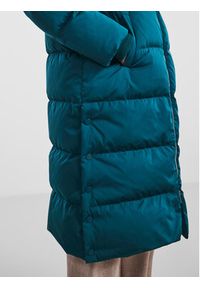 YAS Płaszcz zimowy 26023635 Turkusowy Regular Fit. Kolor: turkusowy. Materiał: syntetyk. Sezon: zima #4
