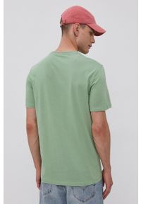 Tom Tailor - T-shirt bawełniany. Okazja: na co dzień. Kolor: zielony. Materiał: bawełna. Wzór: nadruk. Styl: casual #2