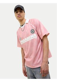 Jack & Jones - Jack&Jones Polo Retreat 12277379 Różowy Loose Fit. Typ kołnierza: polo. Kolor: różowy. Materiał: syntetyk #4