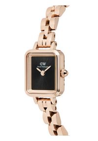 Daniel Wellington Zegarek Quadro Mini DW00100848 Złoty. Kolor: złoty #2
