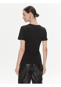 Just Cavalli T-Shirt 75PAHT00 Czarny Regular Fit. Kolor: czarny. Materiał: bawełna #5