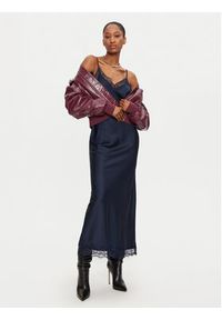 Rinascimento Sukienka koktajlowa CFC0120043003 Granatowy Regular Fit. Kolor: niebieski. Materiał: syntetyk. Styl: wizytowy #3