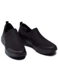 skechers - Skechers Sneakersy Banlin 232043/BBK Czarny. Kolor: czarny. Materiał: materiał #3