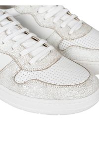 Geox Sneakersy "Magnete" | U25DXA 03185 | Mężczyzna | Biały. Okazja: na co dzień, na spacer. Nosek buta: okrągły. Kolor: biały. Materiał: skóra. Sezon: lato. Sport: turystyka piesza #4