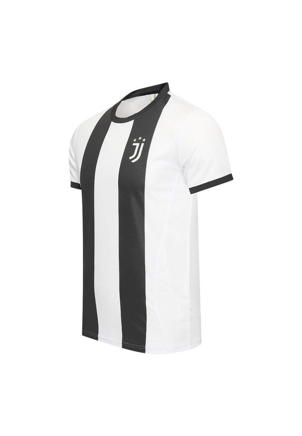 JUVENTUS FC - Koszulka domowa Juventus Dziecięca. Kolor: czarny, biały, wielokolorowy. Sport: piłka nożna
