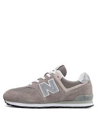 New Balance Sneakersy GC574EVG Szary. Kolor: szary. Materiał: zamsz, skóra. Model: New Balance 574 #7