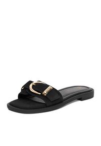 Beverly Hills Polo Club Klapki EO-WI16-ALYSHA-01 Czarny. Kolor: czarny. Materiał: zamsz, skóra #5