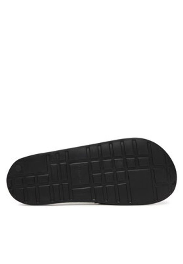 Calvin Klein Klapki Ess Slide Cv HW0HW02958 Czarny. Kolor: czarny. Materiał: materiał