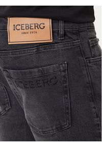 Iceberg Jeansy 20EI1P02SK16003 Czarny Slim Fit. Kolor: czarny #3