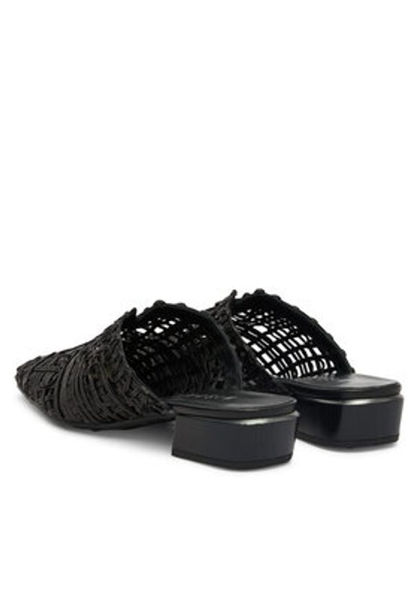 Hispanitas Klapki HV264790 C003 Czarny. Kolor: czarny. Materiał: materiał