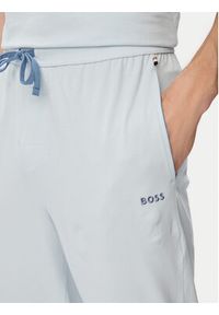 BOSS Spodnie dresowe Mix&Match 50515305 Niebieski jasny Regular Fit. Kolor: niebieski. Materiał: bawełna #5