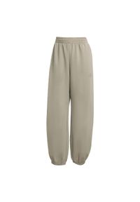Adidas - Spodnie ALL SZN Soft Lux Loose. Kolor: szary