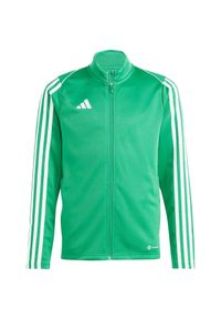 Adidas - Bluza dla dzieci adidas Tiro 23 League Training. Kolor: zielony, biały, wielokolorowy. Sport: piłka nożna