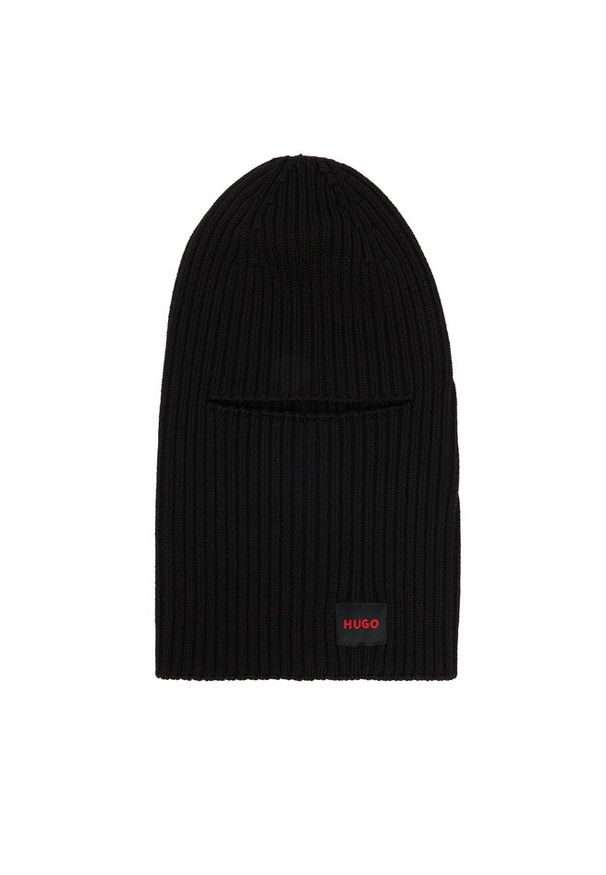 Hugo - Czapka HUGO. Kolor: czarny