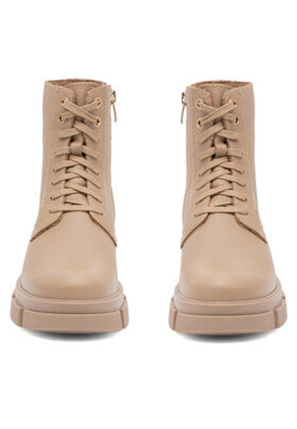 Lasocki Trapery RST-ALISA-01A Beżowy. Kolor: beżowy. Materiał: skóra