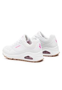 skechers - Skechers Sneakersy Stand On Air 310024L/WHP Biały. Kolor: biały. Materiał: skóra #4