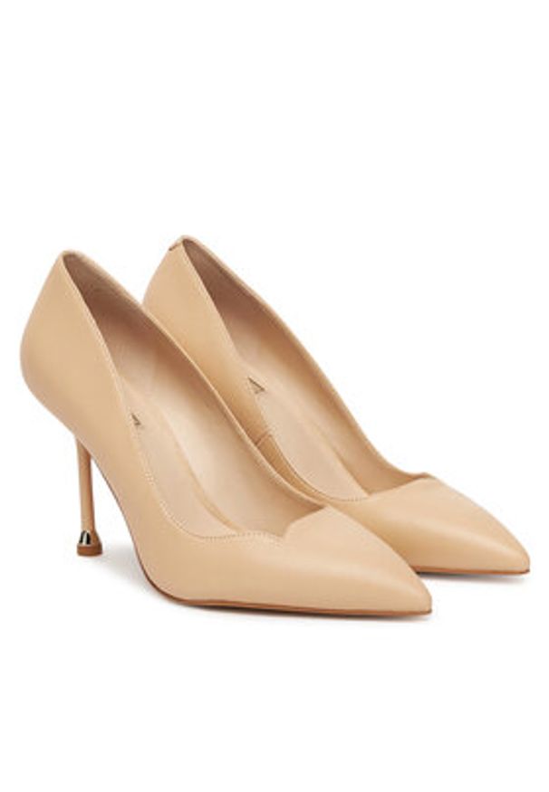 Liu Jo Szpilki Demi 04 SF5003 P0062 Beżowy. Kolor: beżowy. Materiał: skóra. Obcas: na szpilce